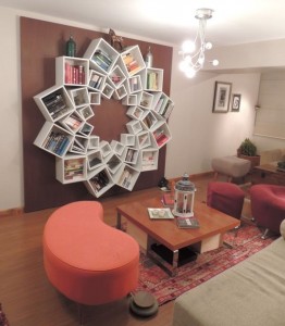 Mandala Bookshelf from ApartmentTherapy.com